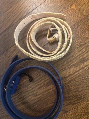 2 women’s belts size xl